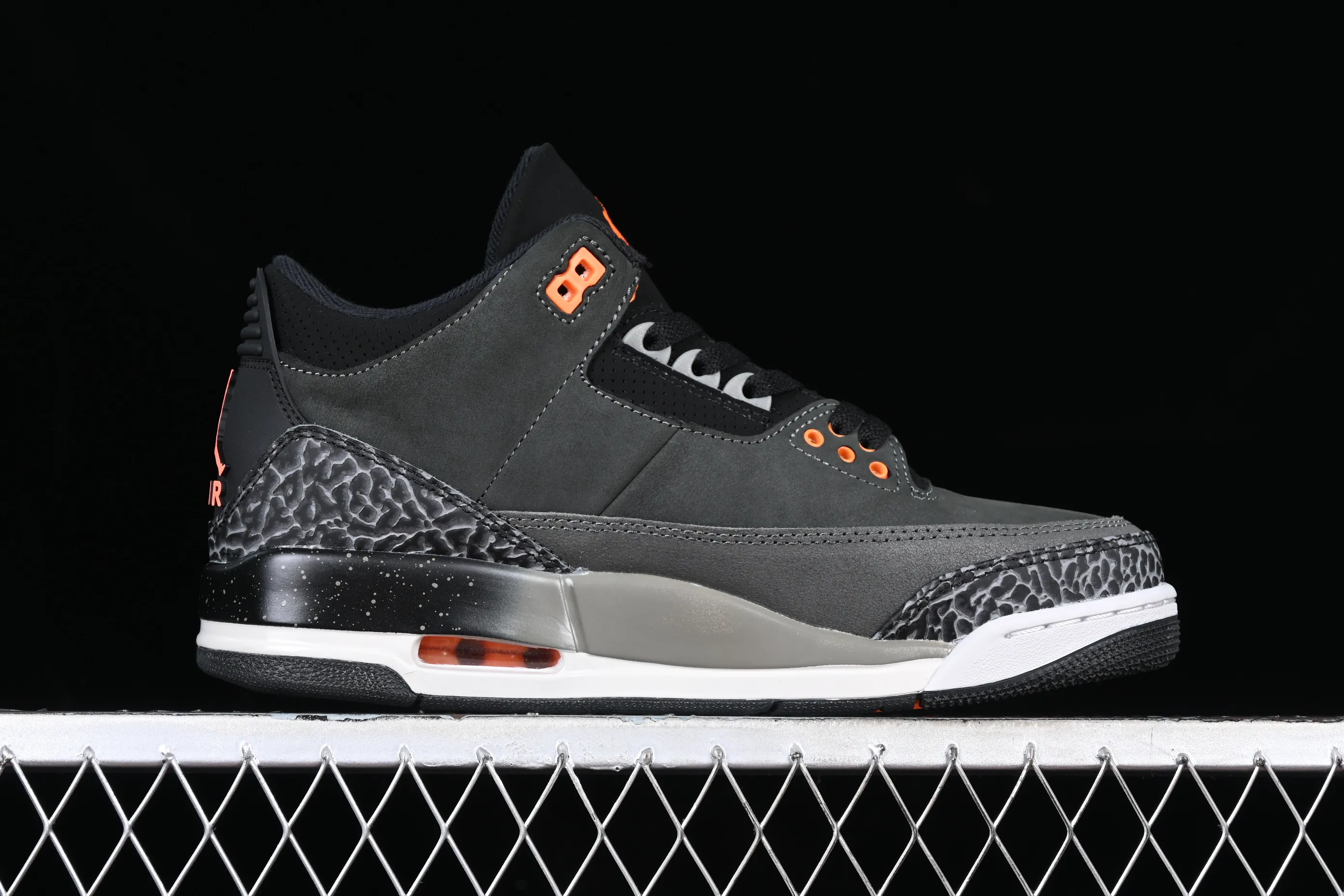 All categories Air Jordan Jordan series basketball shoes Air Jordan 3 Air Jordan 3 Retro "Fear" AJ3 Joe 3 fear dark gray CT8532-080
